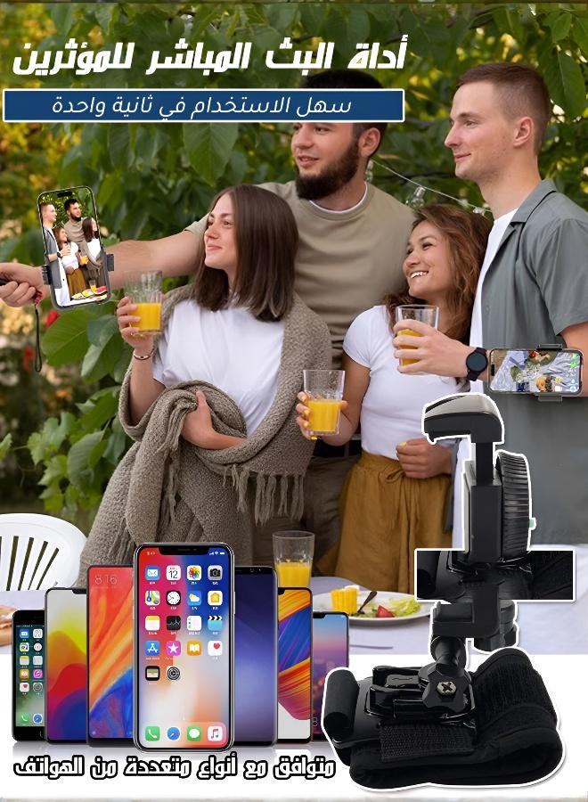 حامل هاتف للذراع والمعصم - حزام قابل للتعديل لأسلوب حياة نشط - Image 2